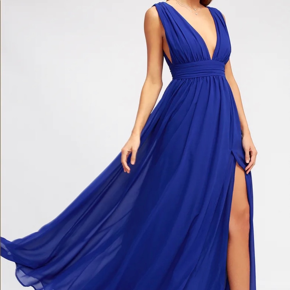 Lulus heavenly hues maxi dress